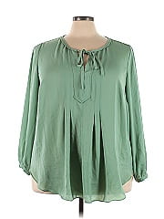 Two By Vince Camuto 3/4 Sleeve Blouse