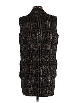 Zara Basic Faux Fur Vest (view 2)