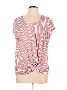 Adrianna Papell Short Sleeve Blouse (view 1)