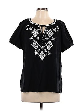 Style&Co Short Sleeve Blouse (view 1)