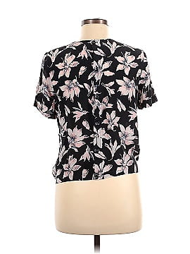 Madewell Short Sleeve Silk Top (view 2)