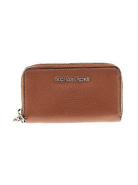 MICHAEL Michael Kors Leather Wristlet (view 1)