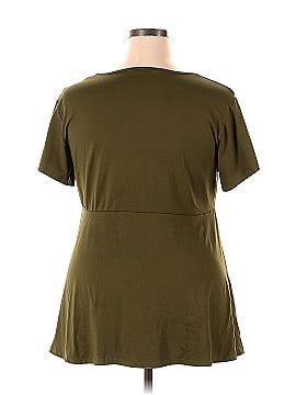 Shein Curve Short Sleeve Blouse (view 2)