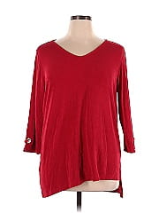 Travelers By Chico's 3/4 Sleeve Top
