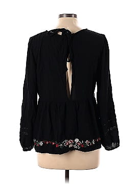 American Eagle Outfitters Long Sleeve Blouse (view 2)