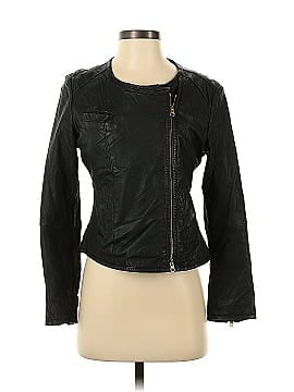 Idra Leather Jacket (view 1)