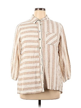 Soft Surroundings Long Sleeve Button-Down Shirt (view 1)