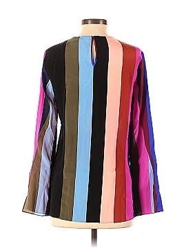 Diane von Furstenberg Long Sleeve Silk Top (view 2)