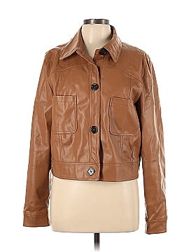 Anthropologie Faux Leather Jacket (view 1)