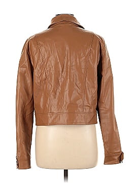 Anthropologie Faux Leather Jacket (view 2)