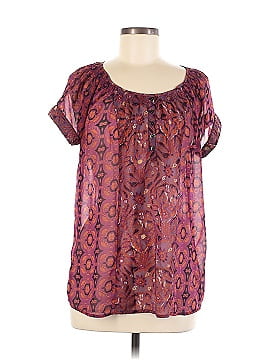 Daisy Fuentes Short Sleeve Blouse (view 1)