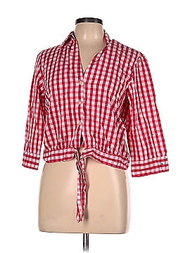 Tommy Hilfiger 3/4 Sleeve Button-Down Shirt (view 1)