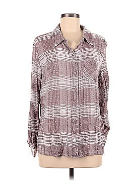 Style&Co Long Sleeve Button-Down Shirt (view 1)