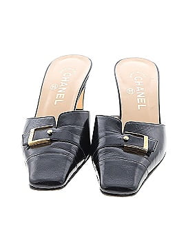 Chanel Vintage Leather Mules (view 2)