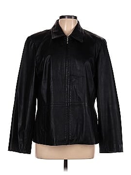 Apt. 9 Leather Jacket (view 1)