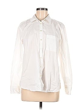 Ann Taylor LOFT Long Sleeve Button-Down Shirt (view 1)