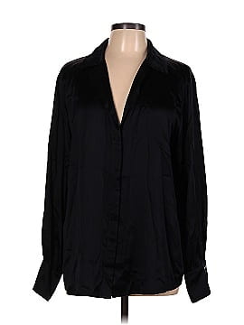 Nanette Lepore Long Sleeve Silk Top (view 1)