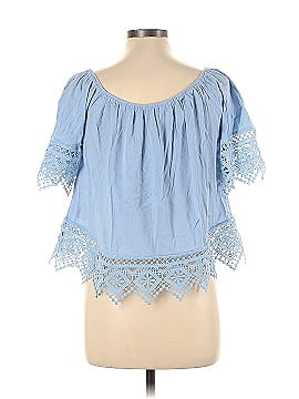 Charlotte Russe Short Sleeve Blouse (view 2)