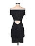 Bebe Tweed Gray Cocktail Dress Size P (petite) - photo 2
