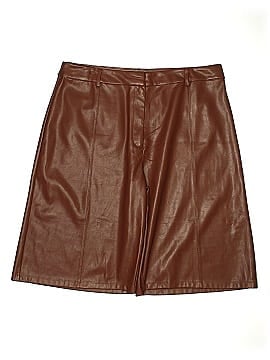 Avec Les Filles Faux Leather Shorts (view 1)