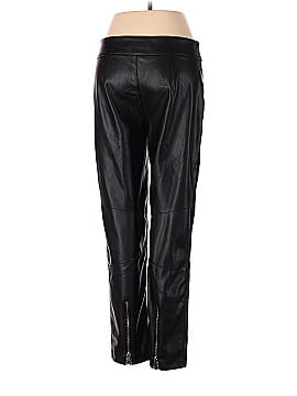 Zara Faux Leather Pants (view 2)