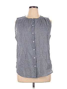 Ann Taylor LOFT Sleeveless Button-Down Shirt (view 1)