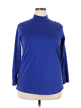 Woman Within Long Sleeve Turtleneck (view 1)