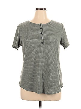 Unbranded Short Sleeve Henley (view 1)