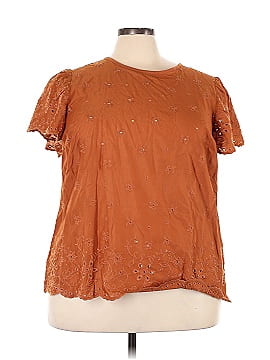 Lane Bryant Short Sleeve Blouse (view 1)