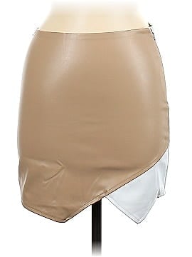 Mi ami Faux Leather Skirt (view 1)