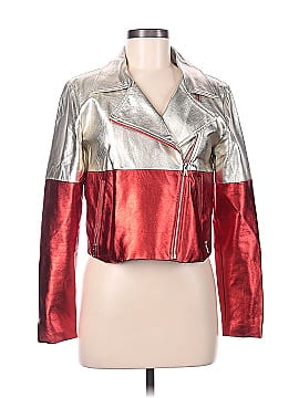 Honey Punch Faux Leather Jacket (view 1)