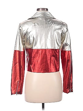 Honey Punch Faux Leather Jacket (view 2)