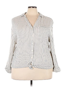 Club Z Collection Long Sleeve Button-Down Shirt (view 1)