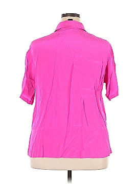 Assorted Brands Short Sleeve Silk Top (view 2)