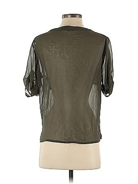 Silver Short Sleeve Blouse (view 2)