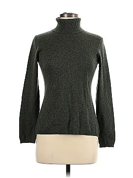 Qi Cashmere Turtleneck Sweater (view 1)
