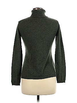 Qi Cashmere Turtleneck Sweater (view 2)