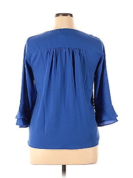 Lands' End 3/4 Sleeve Blouse (view 2)