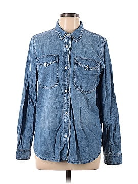 Madewell Long Sleeve Button-Down Shirt (view 1)