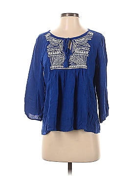 American Eagle Outfitters 3/4 Sleeve Blouse (view 1)