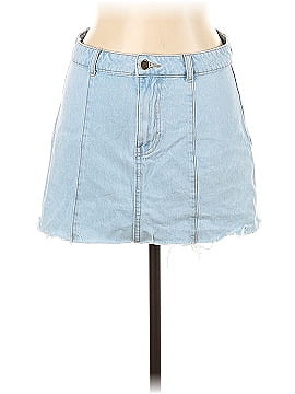 Zara Denim Skirt (view 1)