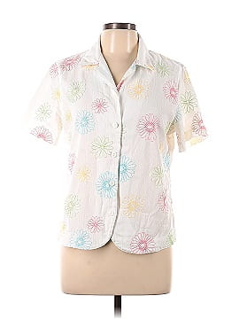 Alfred Dunner Short Sleeve Button-Down Shirt (view 1)