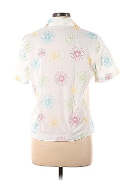 Alfred Dunner Short Sleeve Button-Down Shirt (view 2)