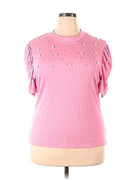 Shein Curve 3/4 Sleeve Top (view 1)