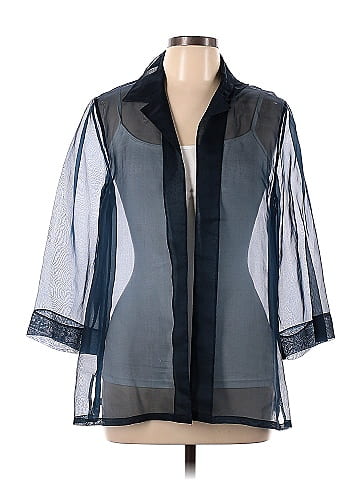 Maggy London 3/4 Sleeve Silk Top (view 1)