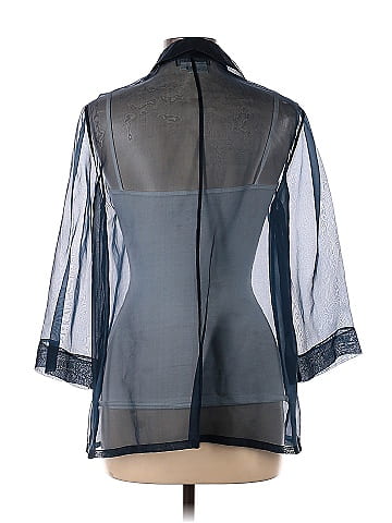 Maggy London 3/4 Sleeve Silk Top (view 2)