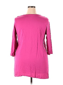 Woman Within 3/4 Sleeve Henley (view 2)