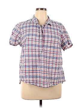 L.L.Bean Short Sleeve Button-Down Shirt (view 1)