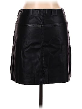 Max Studio Leather Skirt (view 2)