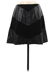 Zara Basic Faux Leather Skirt